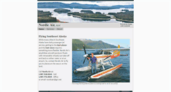 Desktop Screenshot of nordicairflying.com